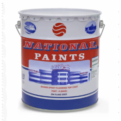 National Paints Guard Epoxy Flooring Top Coat 294 Flake Grey